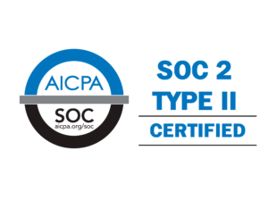AICPA SOC 2 TYPE II Certified