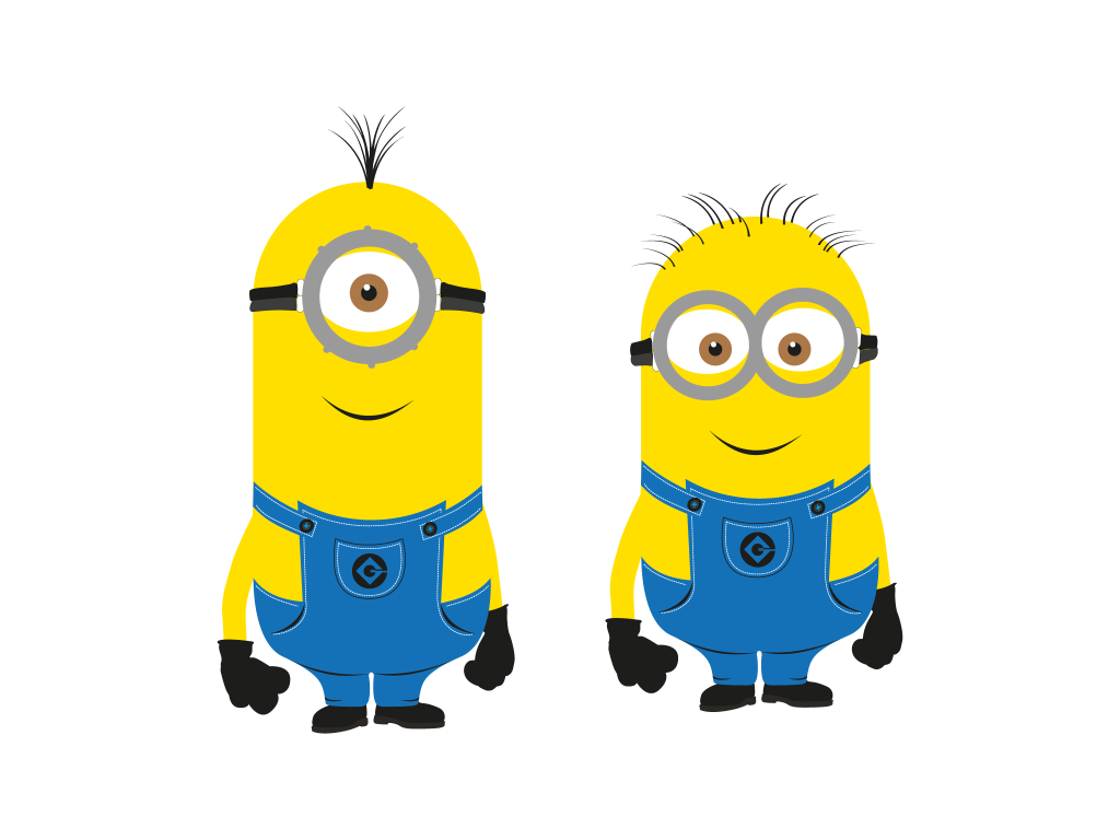 Free 3D file Minions Logo two color 🎨・3D printable design to download・Cults