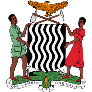 Coat of arms of Zambia 01