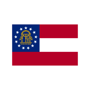Flag of Georgia US 01