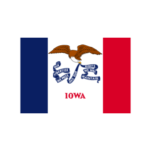 Flag of Iowa 01