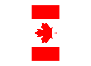 Vertical Flag of Canada