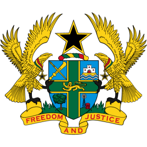 Coat of arms of Ghana 01