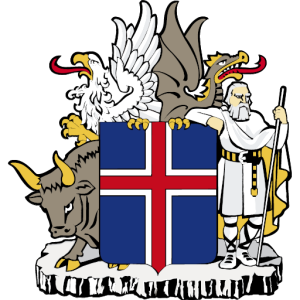 Coat of arms of Iceland 01