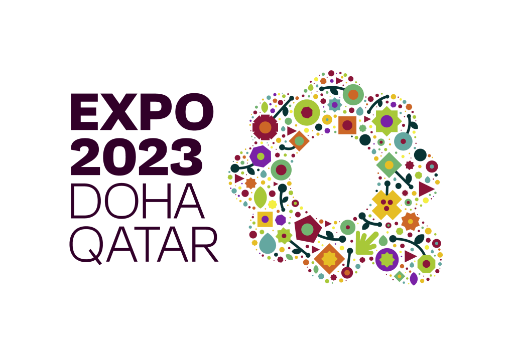 Download Expo 2023 Doha Qatar Logo PNG and Vector (PDF, SVG, Ai, EPS) Free