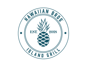 Hawaiian Bros Island Grill Badge