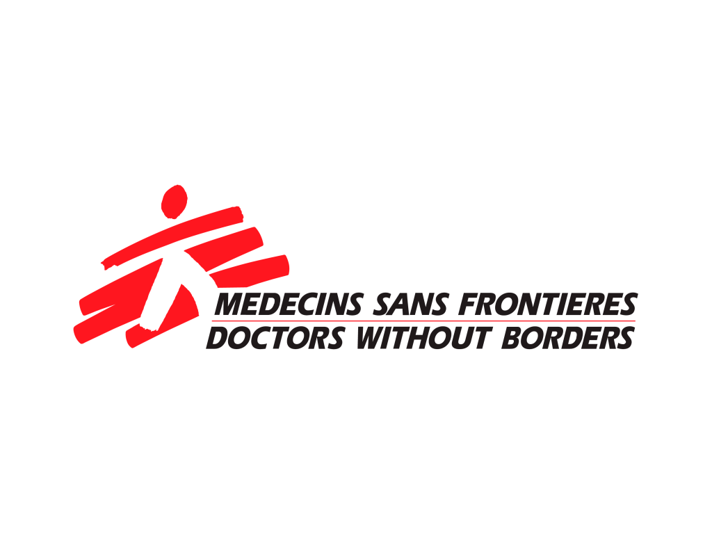 MSF text brand and logo sign for Medecins Sans Frontieres french logistic  Medics Without Borders Stock Photo | Adobe Stock
