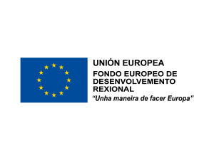 Union Europea Fondo Europeo De Desenvolvemento Rexional