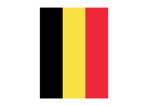 Vertical Flag of Belgium