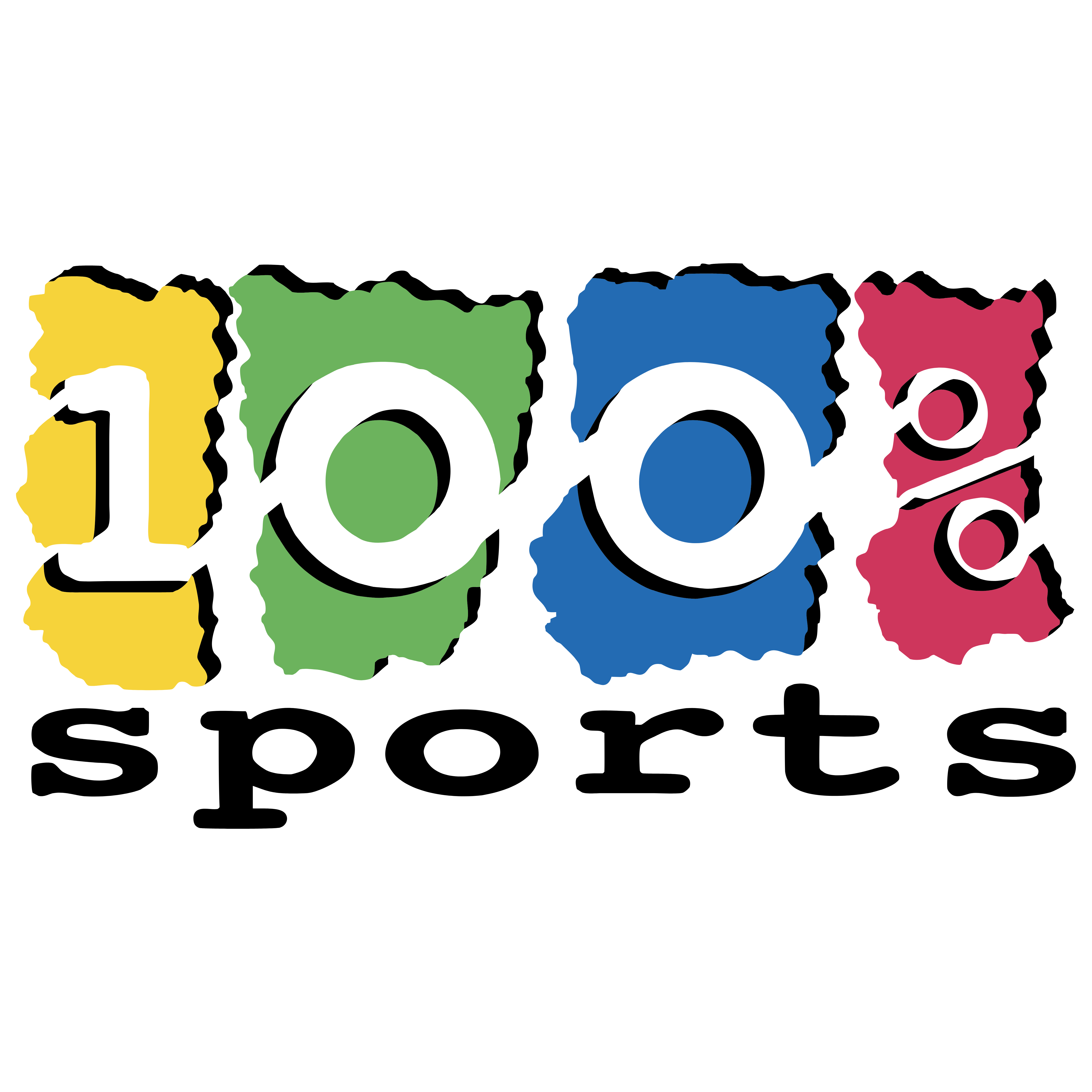100 sports logo