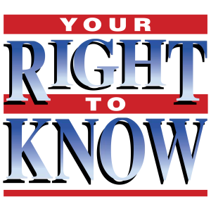 Your Right To Know