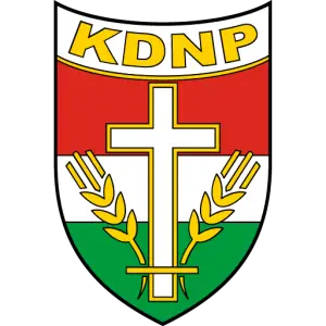 Hungary Political Party KDNP logo vector 01