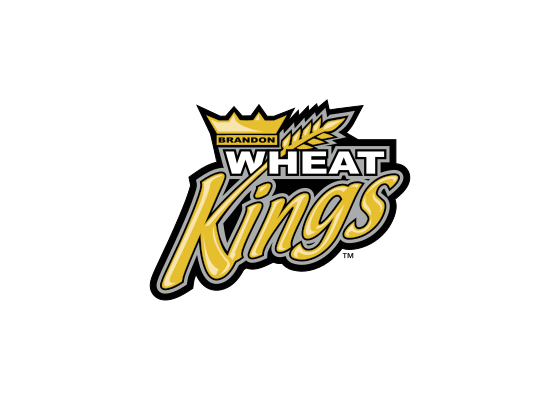 Brandon Wheat Kings hockey logo from 1974-75 at
