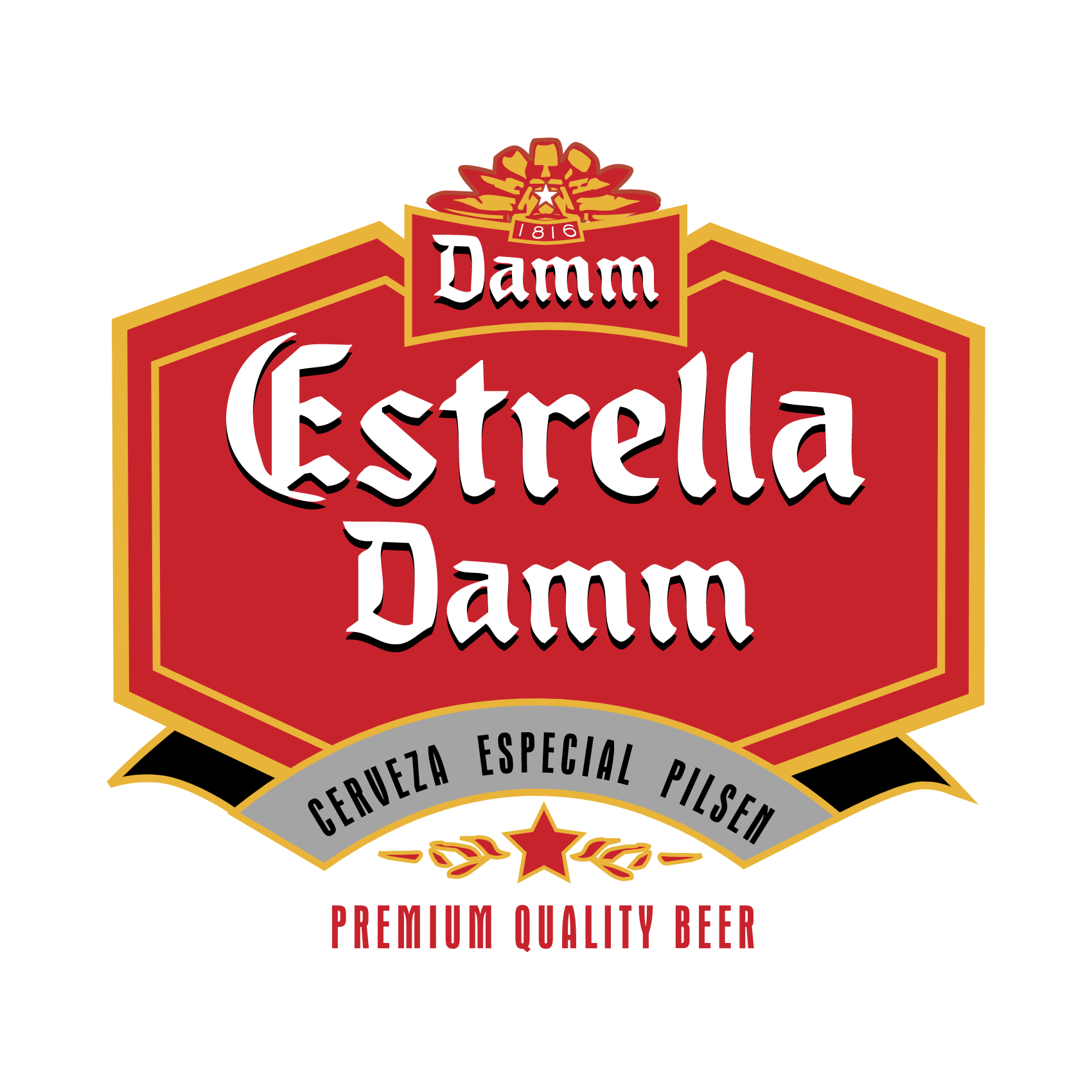 Download Estrella Damm beer Logo PNG and Vector (PDF, SVG, Ai, EPS) Free