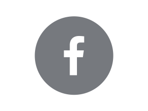 Facebook Grey Icon