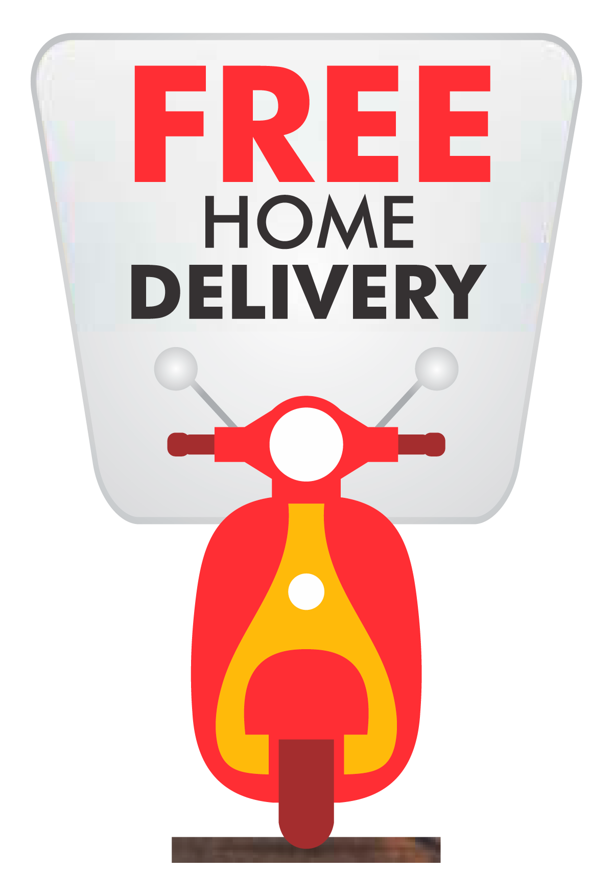 Set of Vector Illustrations about Delivery promotion and service in red  orange color schemes 21241853 Vector Art at Vecteezy