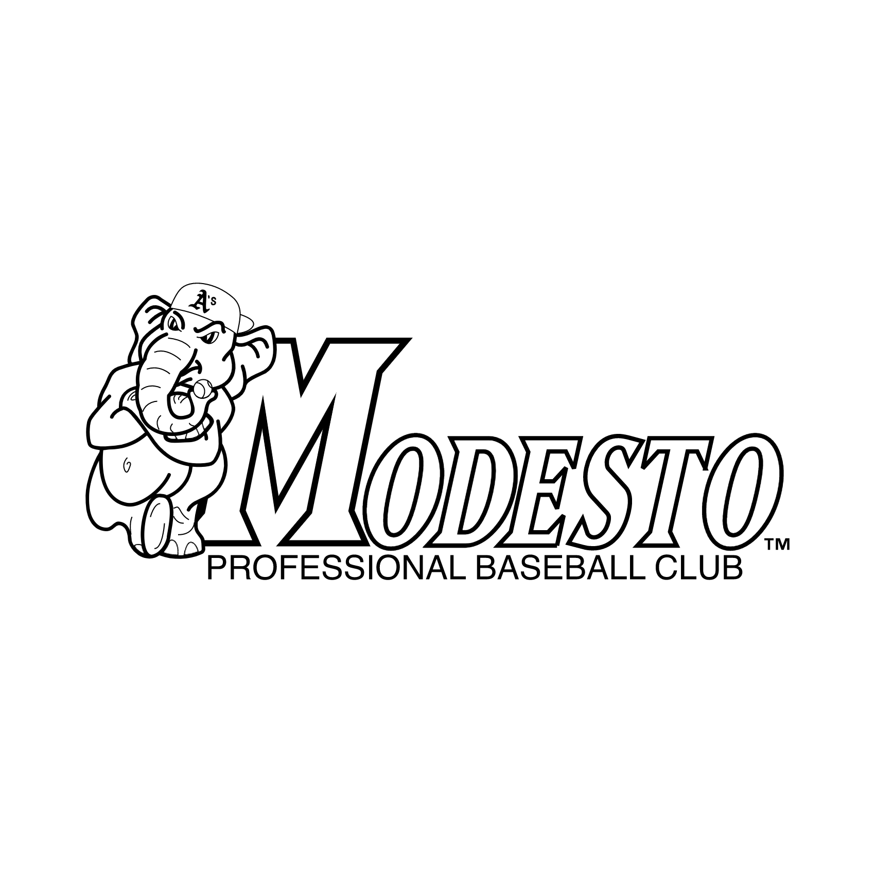 Modesto A's Logo PNG Transparent & SVG Vector - Freebie Supply