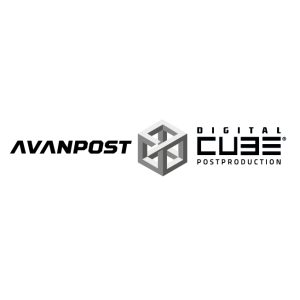avanpost digital cube postproduction vector logo