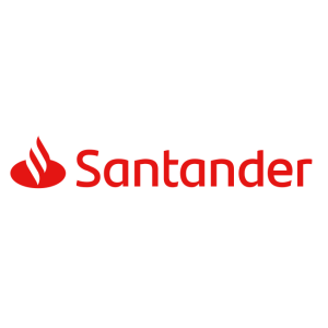 banco santander vector logo