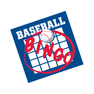 baseball bingo vector logo