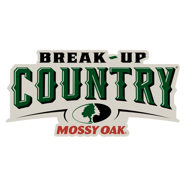 break up country mossy oaks vector logo