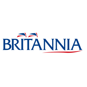 britannia cruise ship vector logo
