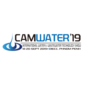 camwater 2019 international water and wastewater technology show vector logo