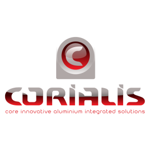 corialis core innovative aluminium integrated solutions vector logo