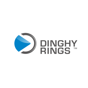 dinghy rings vector logo