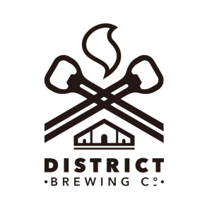district brewing co vector logo