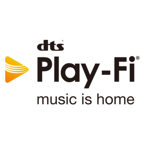 dts play fi music is home vector logo