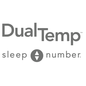 dualtemp by sleep number vector logo