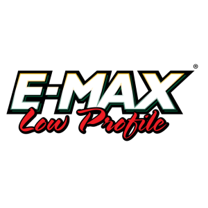 e max low profile vector logo