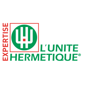expertise l unite hermetique vector logo