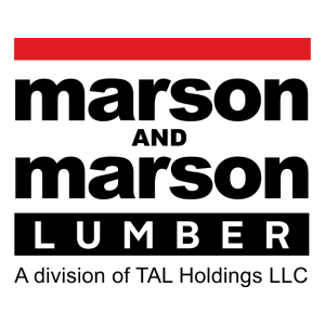 marson and marson lumber vector logo