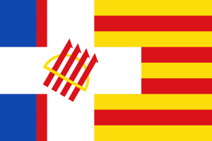 Bandera de DRV Dreta Regional Valenciana