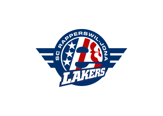 Custom Name SC Rapperswil-Jona Lakers Logo National League Style