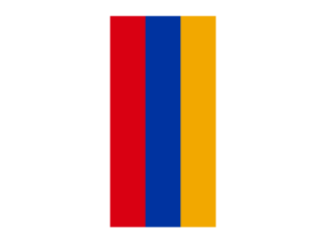 Vertical Flag of Armenia