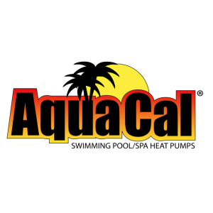 aquacal swimming pool and spa heat pumps logo vector