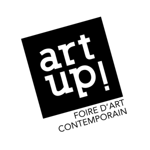 art up foire d art contemporain logo vector