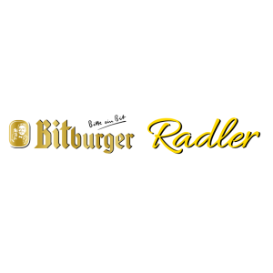 bitburger radler logo vector
