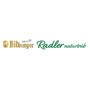 bitburger radler naturtrueb logo vector