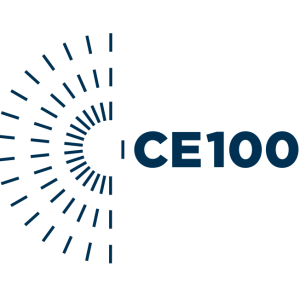 circular economy 100 ce100 logo vector