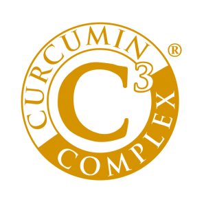 curcumin c3 complex logo vector