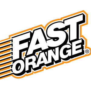fast orange vector logo