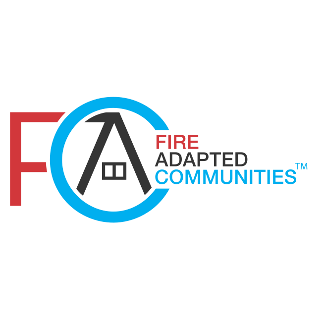 fire adapted communities vector logo