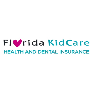 florida kidcare health and dental insurance vector logo
