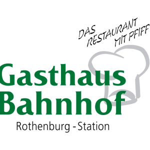gasthaus bahnhof vector logo