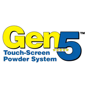 gen5 touch screen powder system vector logo