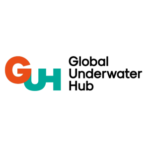 global underwater hub logo vector